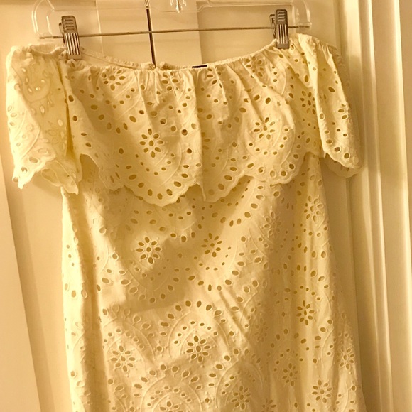 Cynthia Steffe Liliana Off-Shoulder Eyelet Dress - Picture 4 of 6